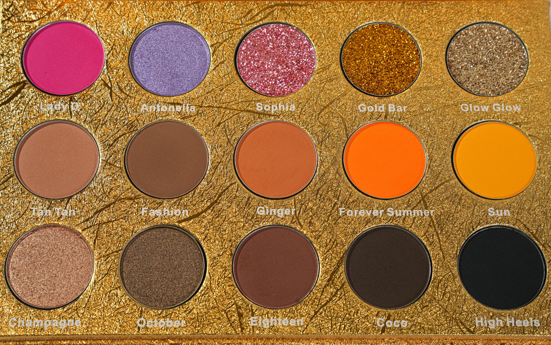 Wags Gold Matters Eyeshadow Palette